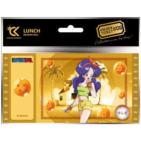 DRAGON BALL GOLDEN TICKET - LUNCH