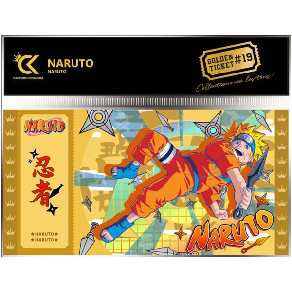 NARUTO GOLDEN TICKET V2 - NARUTO UZUMAKI