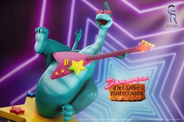 DENVER LE DERNIER DINOSAURE - STATUE 1/6 DENVER ROCKSTAR 42CM