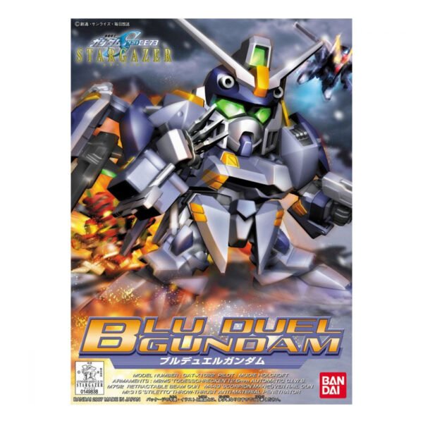 GUNDAM GUNPLA - SDBB 295 BLU DUEL GUNDAM – Image 2