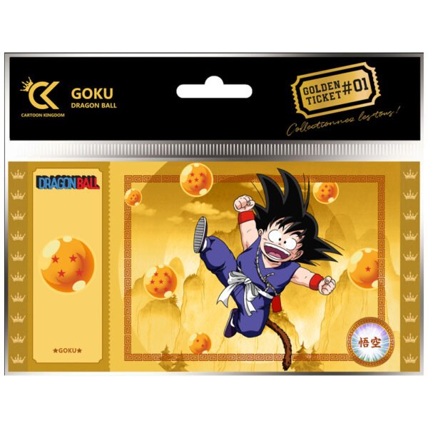 DRAGON BALL GOLDEN TICKET - GOKU VIOLET