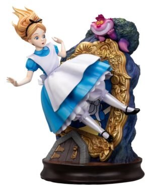 Alice au pays des merveilles Master Craft Statue Alice & The Cheshire Cat 40 cm