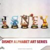 Disney pack 6 statuettes Mini Diorama Stage Alphabet Art 10 cm