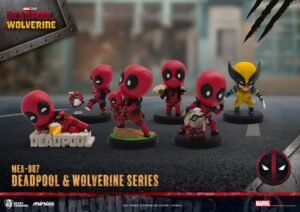 Deadpool 3 figurines Deadpool & Wolverine Series Mini Egg Attack Set 8 cm