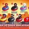 Spider Man assortiment figurines Mini Egg Attack Blind Box keycaps 5 cm (6)