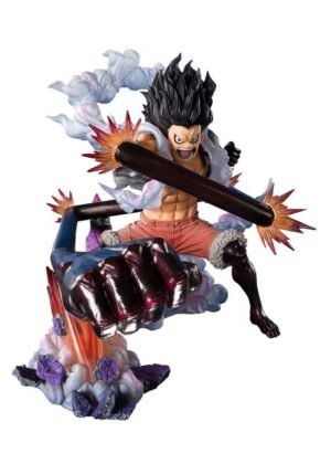One Piece statuette PVC Figuarts ZERO Extra Battle Monkey D. Luffy Gear 4 Snake Man King Cobra 21 cm