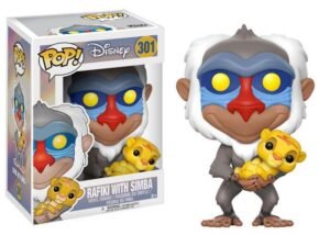 Le Roi lion POP! Disney Vinyl figurine Rafiki & Simba 9 cm