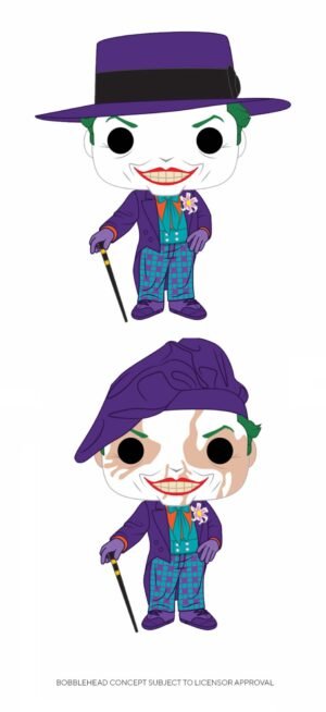 Batman 1989 assortiment POP! Heroes Vinyl figurines Joker 9 cm (6)