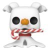 L´étrange Noël de Mr. Jack 30th POP! Disney Vinyl figurine Zero w/Candy Cane 9 cm