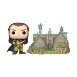 Le Seigneur des anneaux POP! Town Vinyl figurine Elrond & Rivendell 9 cm