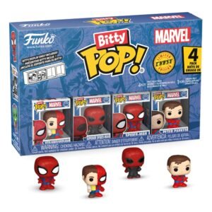 Spider-Man pack 4 figurines Bitty POP! Vinyl Series 4 2 cm