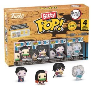 Demon Slayer: Kimetsu no Yaiba pack 4 figurines Bitty POP! Vinyl Nezuko 2,5 cm