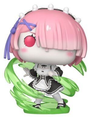Re:Zero POP! Plus Vinyl figurine Ram (Wind Magic) (Glow) Exclusive 9 cm