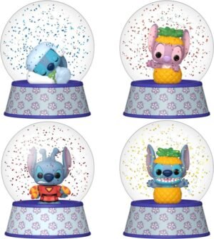 Lilo & Stitch présentoir Mystery Minis figurines Glitter Globes PDQ 5 cm (12)