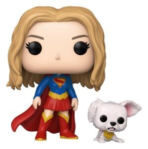 Supergirl (2026) POP! Heroes Vinyl figurine Supergirl with Puppy Krypto 9 cm