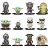 Star Wars présentoir Mystery Minis figurines The Mandalorian and Grogu Series 2 5 cm (12)
