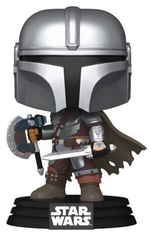 Star Wars: The Mandalorian and Grogu POP! Vinyl figurine The Mandalorian (Dual Wield) 9 cm