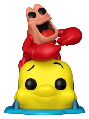 Disney POP! Vinyl figurine : TLM S3- Sebastian & Flounder 9 cm