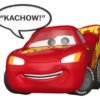Cars POP! Sayings Vinyl Figurine Lighting McQueen (Kachow) 6 cm