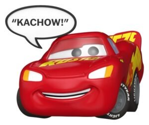 Cars POP! Sayings Vinyl Figurine Lighting McQueen (Kachow) 6 cm