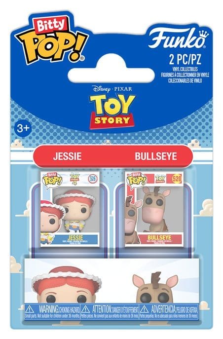 Toy Story Bitty POP! Vinyl figurines Jessie & Bullseye 2 cm