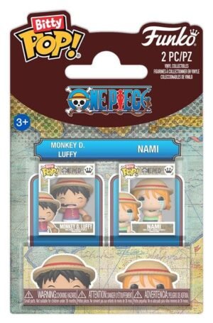 One Piece Bitty POP! Vinyl figurines Monkey D. Luffy & Nami 2 cm