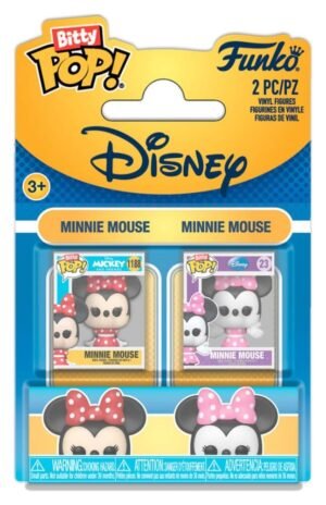 Sanrio pack 2 Bitty POP! Vinyl figurines Min & Min 2 cm