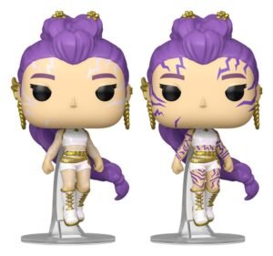 KPop Demon Hunters POP! Animation Vinyl assortiment figurines Rumi with Chase (Glow) 9 cm (6)