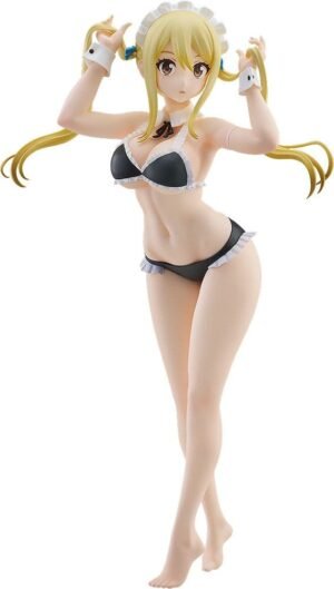 Fairy Tail 100 Years Quest statuette PVC Pop Up Parade Beach Queens Lucy Heartfilia: Virgo Form Swimsuit Ver. L Size 23 cm