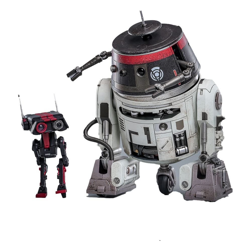 Star Wars figurine set 1/6 Chopper (C1-10P™) & BD-1™ (Imperial Disguise) 18 cm & 8 cm