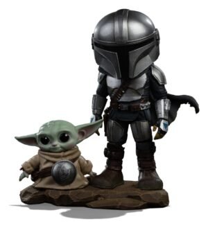 The Mandalorian & Grogu MiniCo figurine The Mandalorian and Grogu
