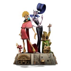 Kuzco, l'empereur mégalo statuette 1/10 Deluxe Art Scale Kuzko & Yzma 28 cm
