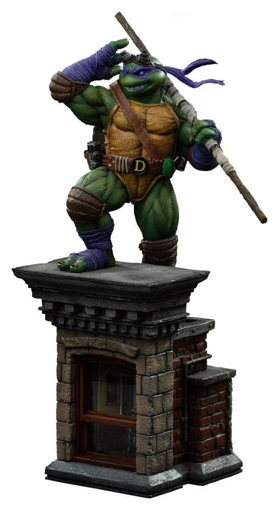 Tortues Ninja statuette 1/10 Art Scale Donatello Unleashed 32 cm