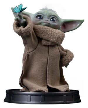 The Mandalorian & Grogu Grogu Collection statuette Grogu Butterfly Wonder
