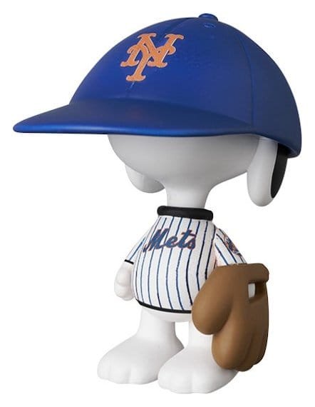 MLB × Peanuts figurine PVC UDF New York Mets Snoopy 7 cm