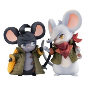 Mobile Suit Gundam Iron-Blooded Orphans pack 2 statuetten PVC Orphanchu of Block 3 Mikatsuki & Orga 10th Anniversary 12 cm