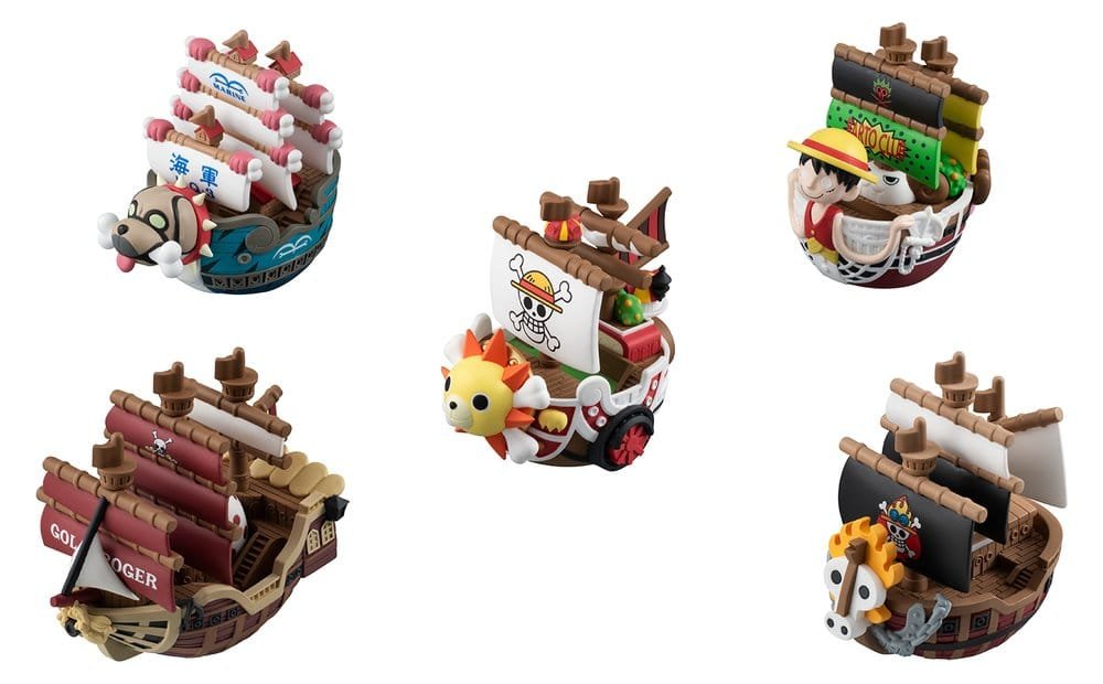 One Piece YuraColle Series pack 6 figurines mini Grand Line Collection Set Vol.3 6 cm
