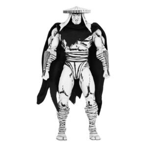 Teenage Mutant Ninja Turtles figurine Foot Assassin Black and White 18 cm