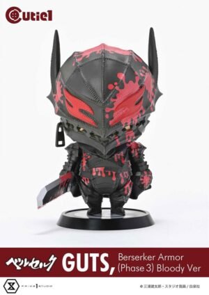 Berserk figurine Cutie1 PVC Guts Berserker Armor (Phase 3) Bloody Ver. 12 cm