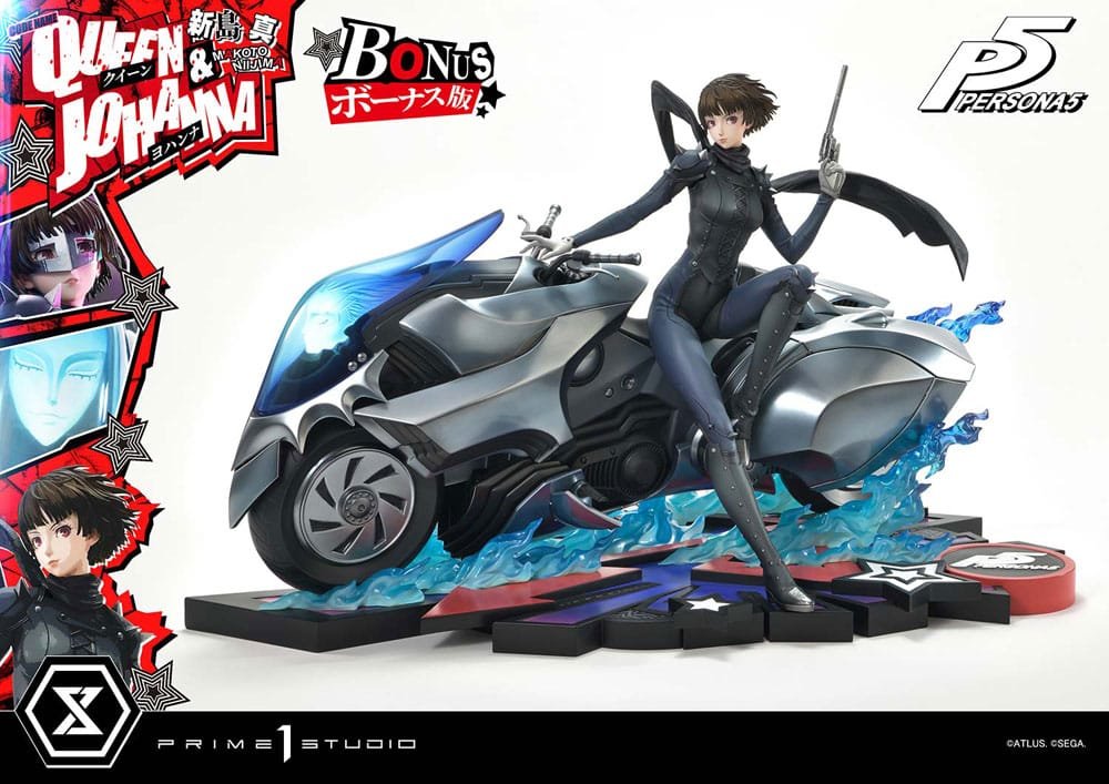 Persona 5 statuette Premium Masterline Series 1/4 Makoto Niijima "Queen" & Johanna Bonus Version 42 cm
