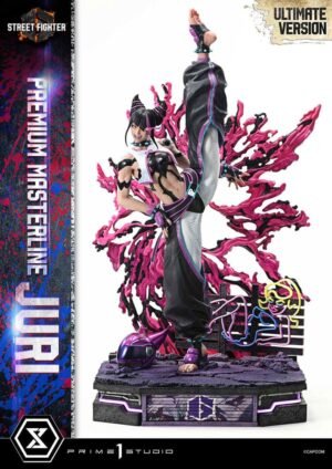 Street Fighter 6 statuette Premium Masterline Series 1/4 Juri Ultimate Bonus Version 58 cm