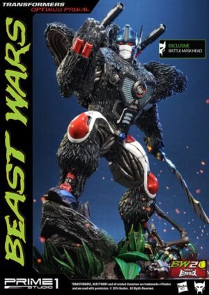Transformers Beast Wars assortiment statuettes 1/3 Optimus Primal & O. Primal Exclusive 63 cm (3)