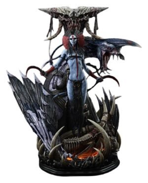 Avatar: Fire and Ash (Film) statuette Real Elite Masterline Series 1/4 Varang & Nightwraith Avatar Legacy Collection Bonus Version 96 cm