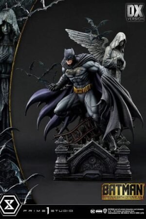 Batman statuette Ultimate Premium Masterline Series 1/4 Batman Rebirth Edition Black Deluxe Version 71 cm