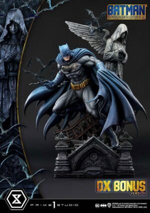 Batman statuette Ultimate Premium Masterline Series 1/4 Batman Rebirth Edition Blue Deluxe Bonus Version 71 cm