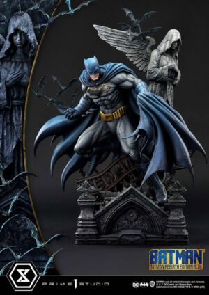 Batman statuette Ultimate Premium Masterline Series 1/4 Batman Rebirth Edition Blue 71 cm