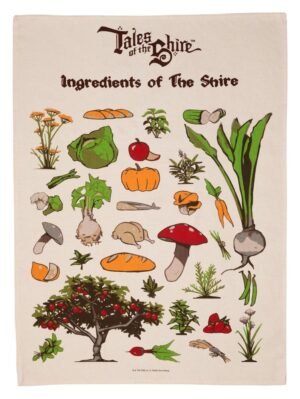 Le Seigneur des Anneaux torchons Ingredients of The Shire (Tales of the Shire (2025)) 69 cm