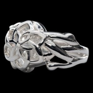 Le Seigneur des Anneaux bague de Galadriel Nenya (argent sterling) Taille 9.75