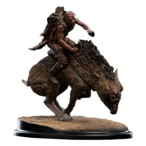 Le Seigneur des Anneaux statuette Sharkû on Warg 18 cm