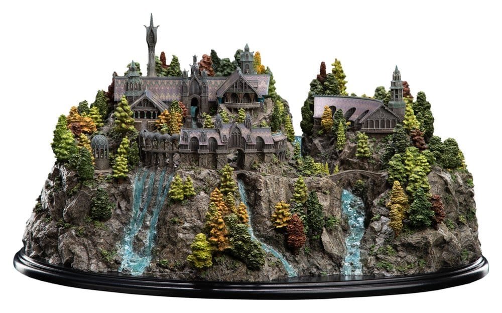 Le Seigneur des Anneaux Diorama Rivendell Édition Limitée 28 cm